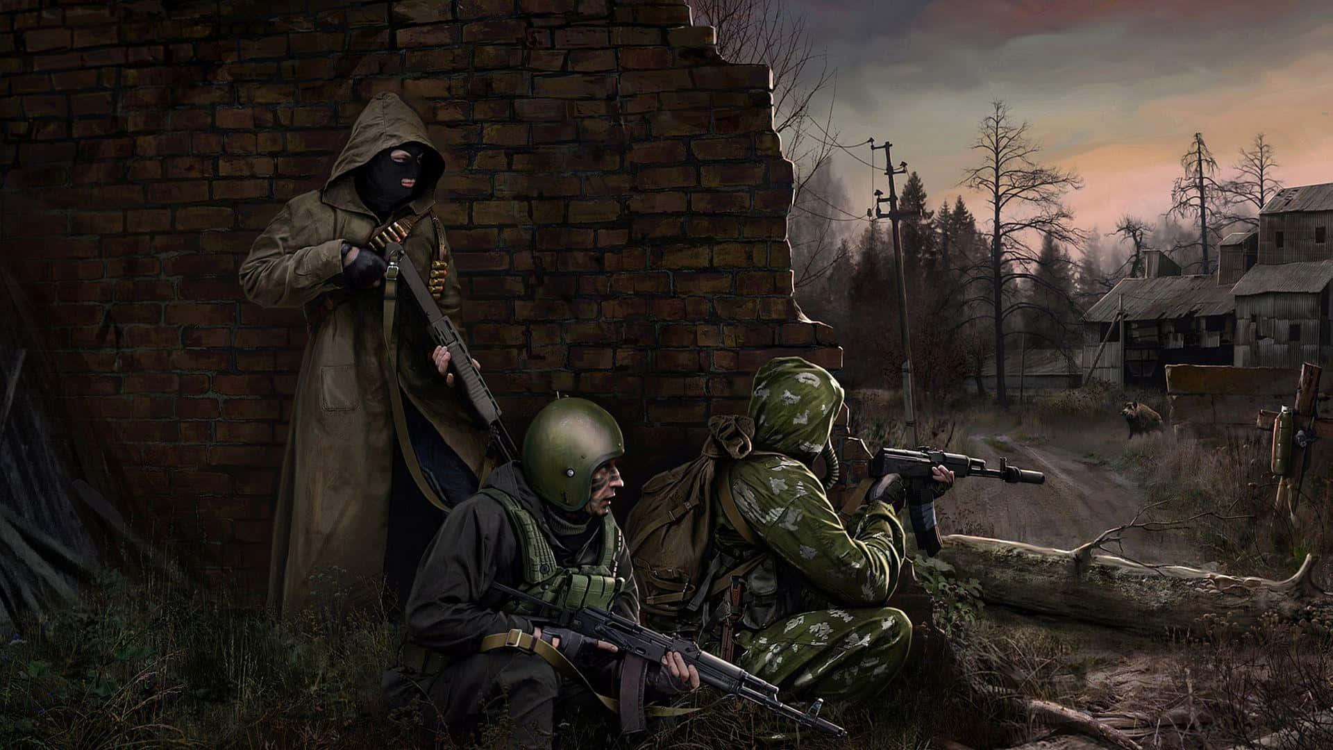 Tarkov_ Soldiers_ Preparing_for_ Combat Wallpaper
