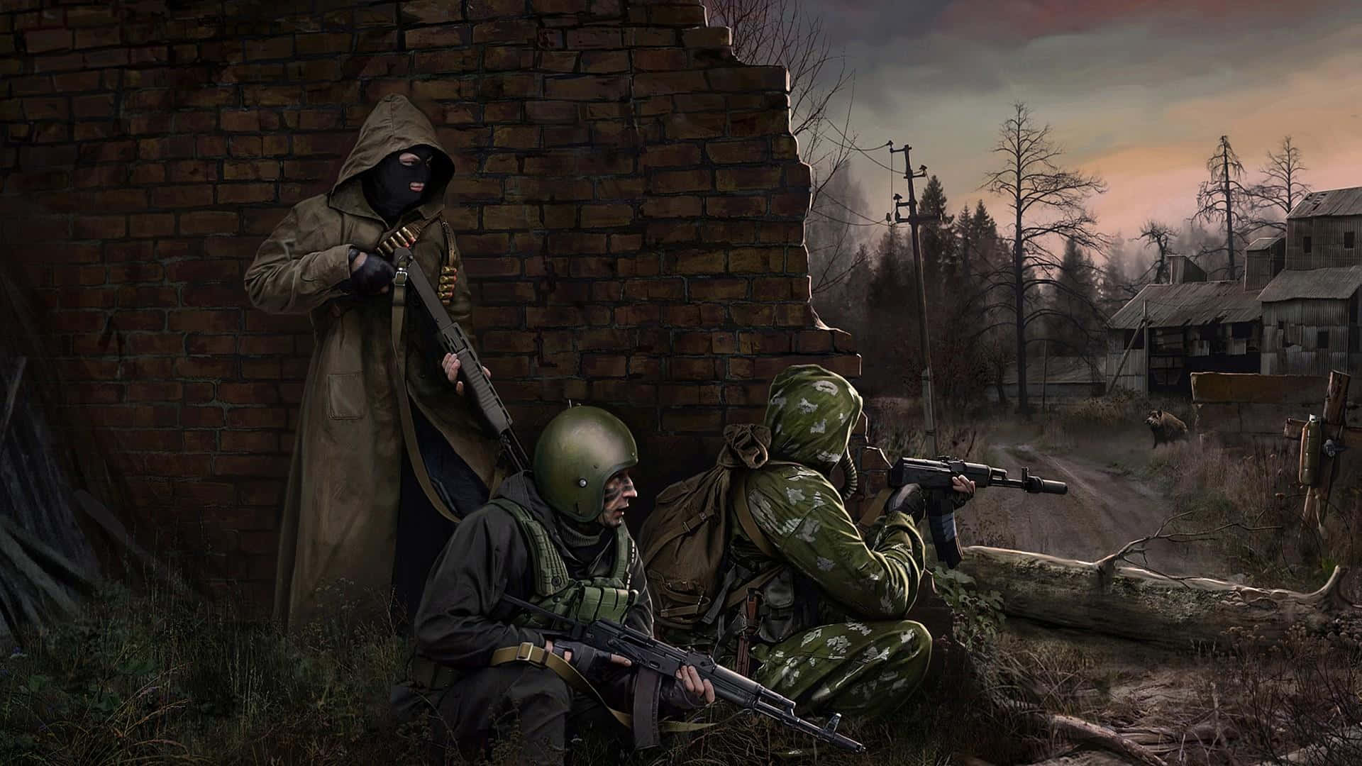 Tarkov_ Soldiers_ Preparing_for_ Combat Wallpaper