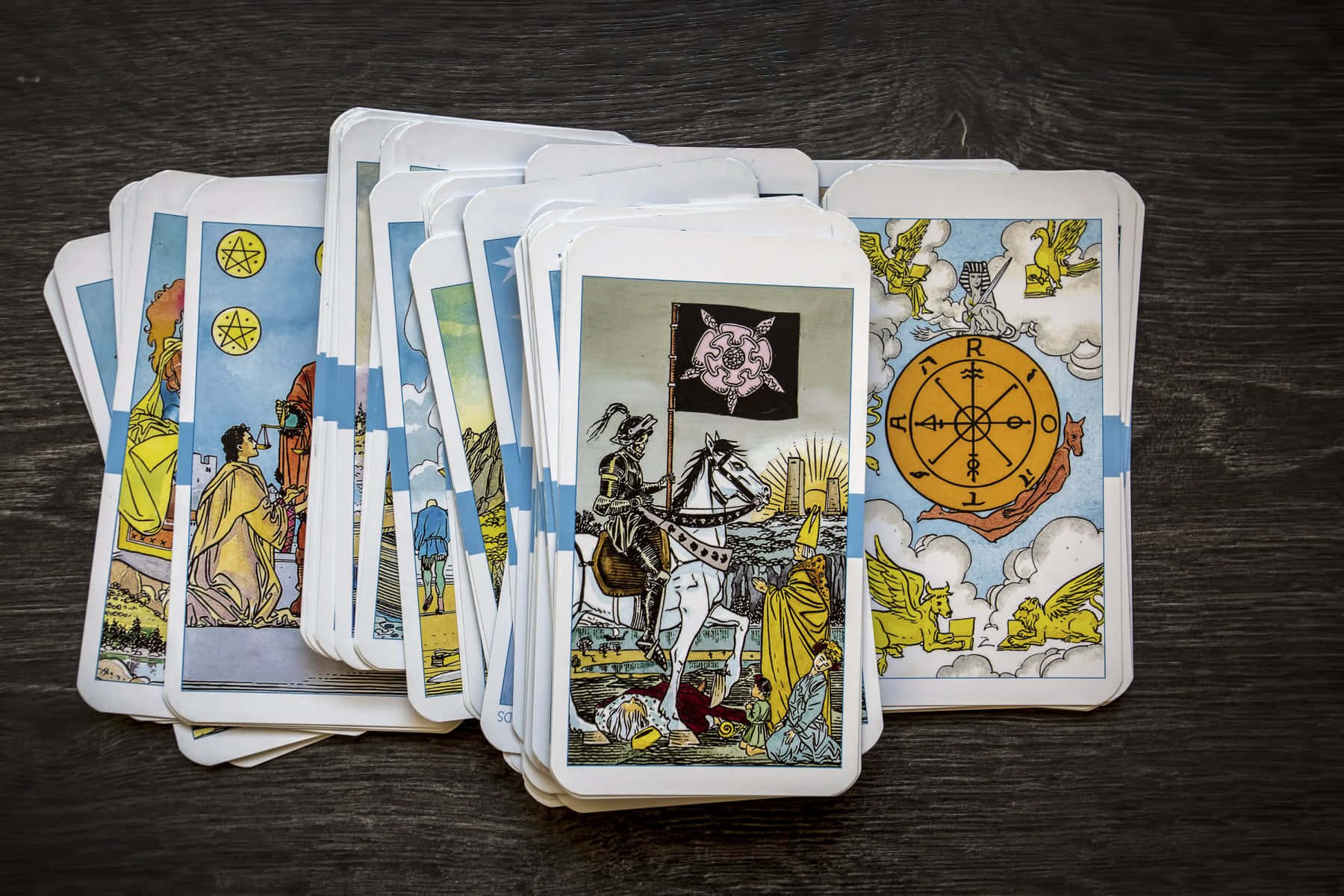 Mystical Tarot Card Spread