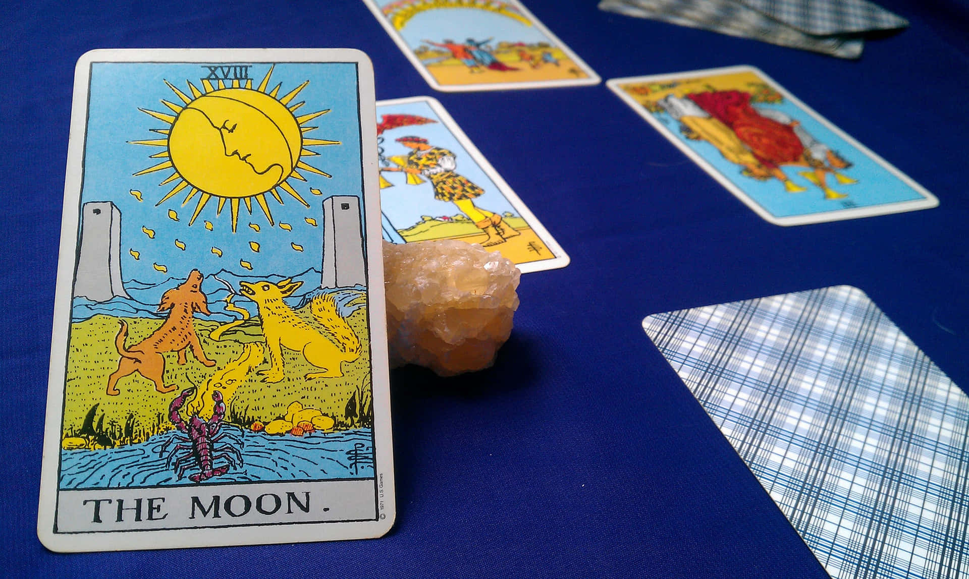A Mystical Reading: Tarot Card Background