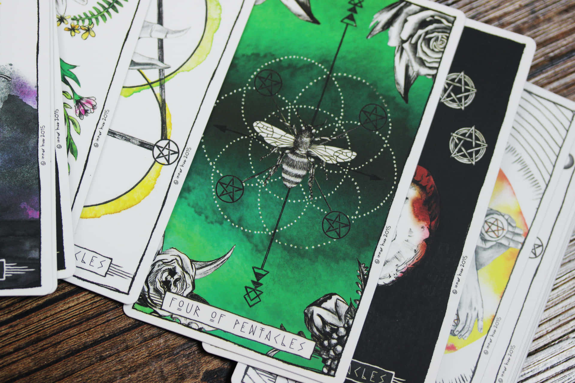 Mystical Tarot Card Background