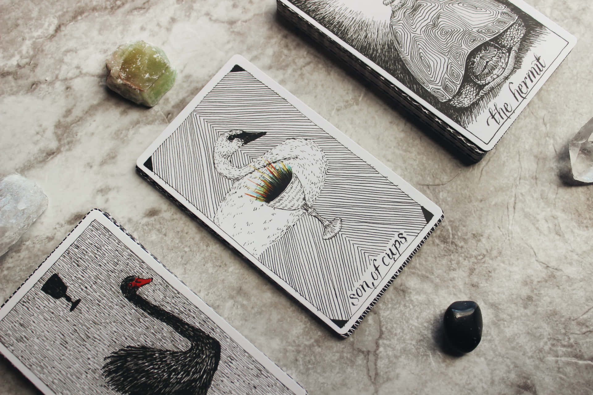 Mystical Tarot Card Spread