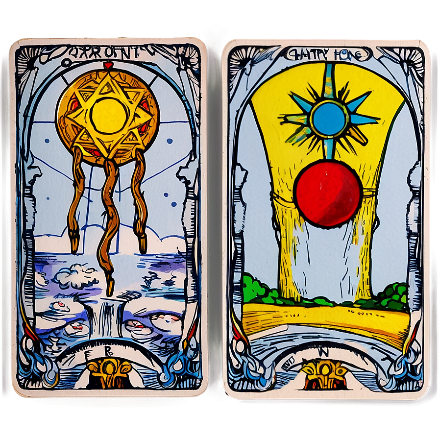 Tarot Card D PNG