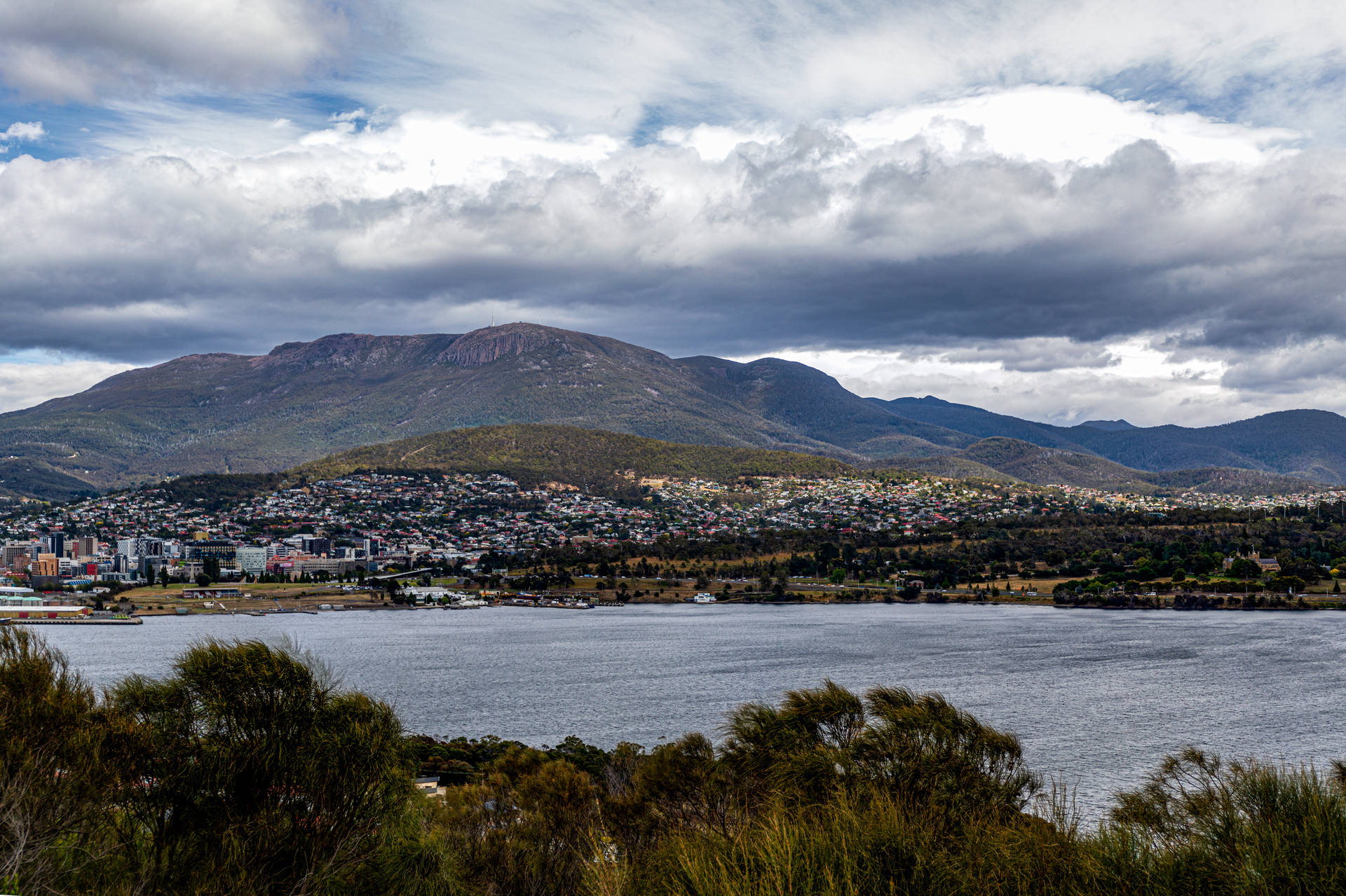 Tasmanien,mount Wellington, Hobart Wallpaper