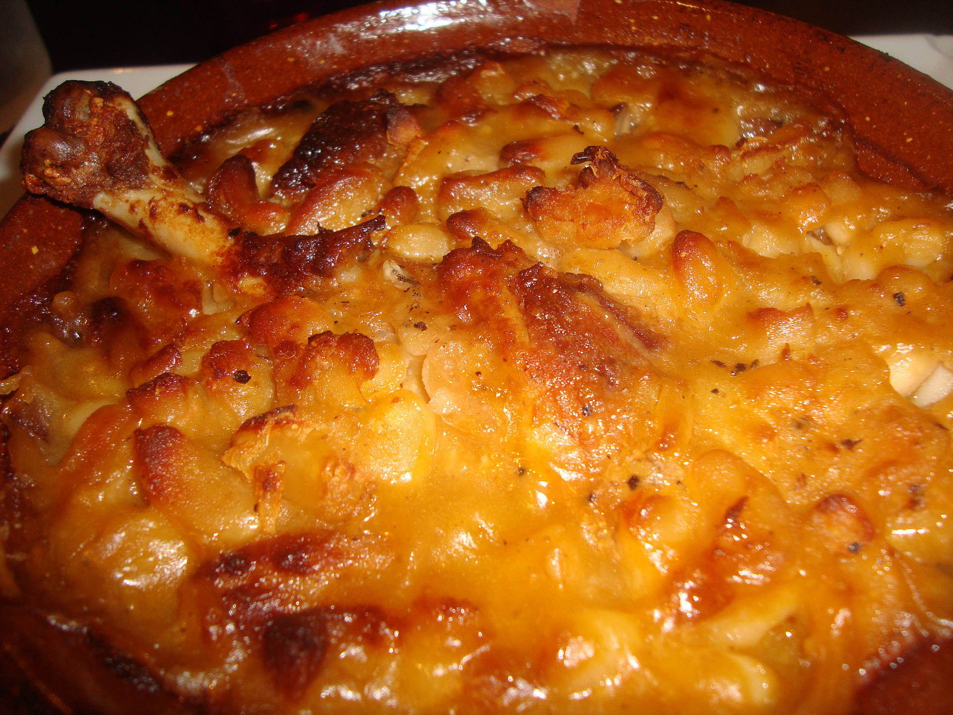 Tasty Carcassone Cassoulet Traditional French Dish Wallpaper