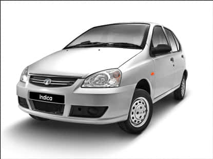 Tata Indica Silver Model PNG