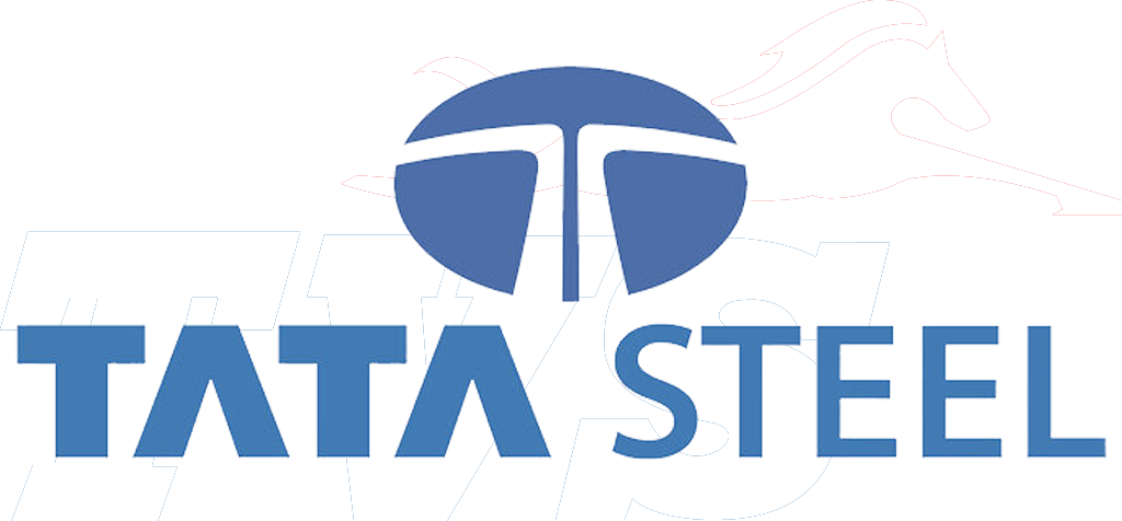 Tata Steel Logo Blue Background PNG