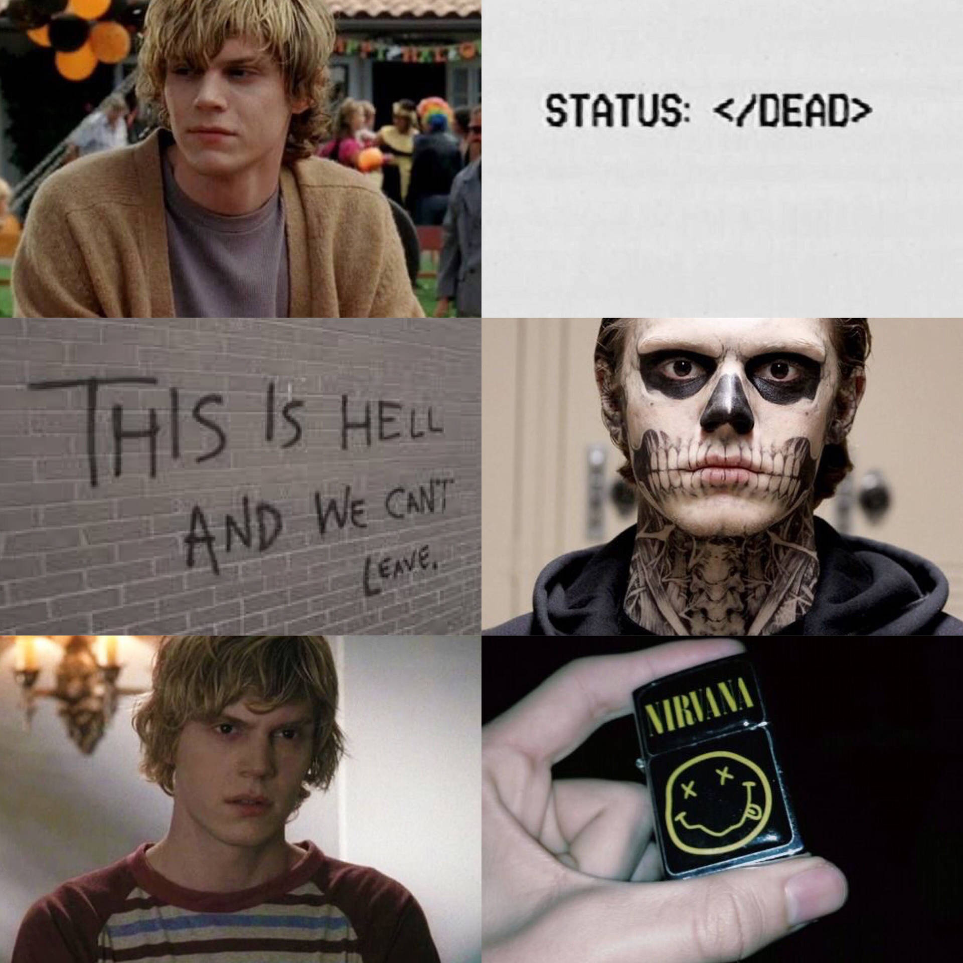 Tate Langdon We Can't Leave Wallpaper