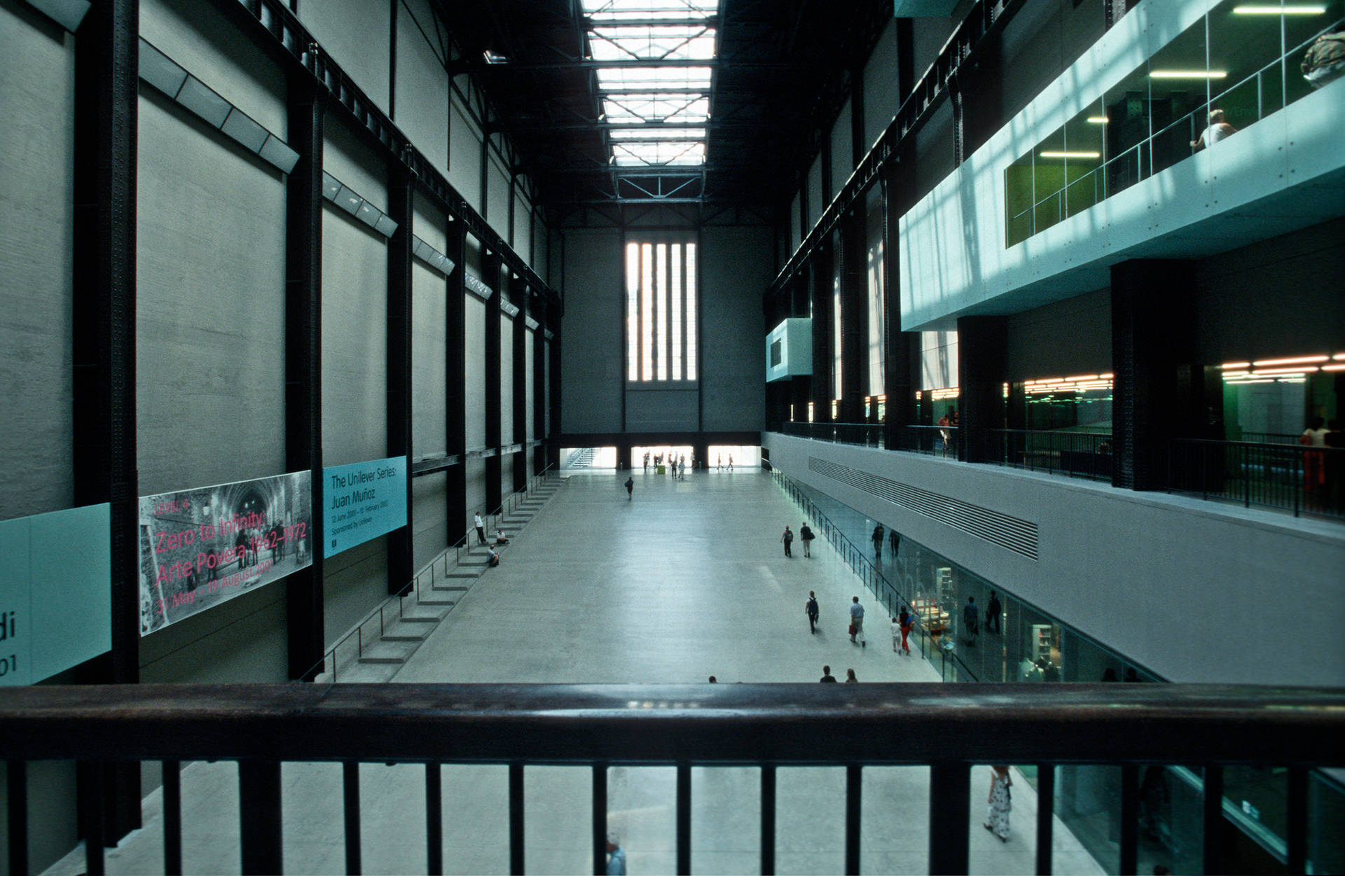 Tate Modern Turbine Hall Railing Picture