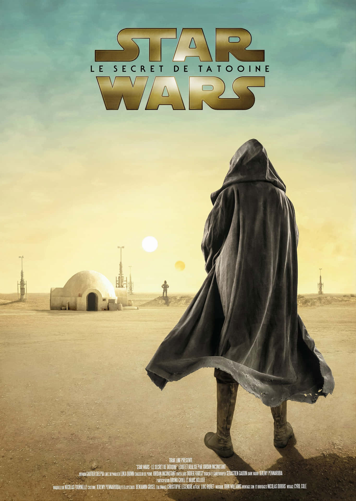 Explorael Planeta Desértico Místico De Tatooine. Fondo de pantalla
