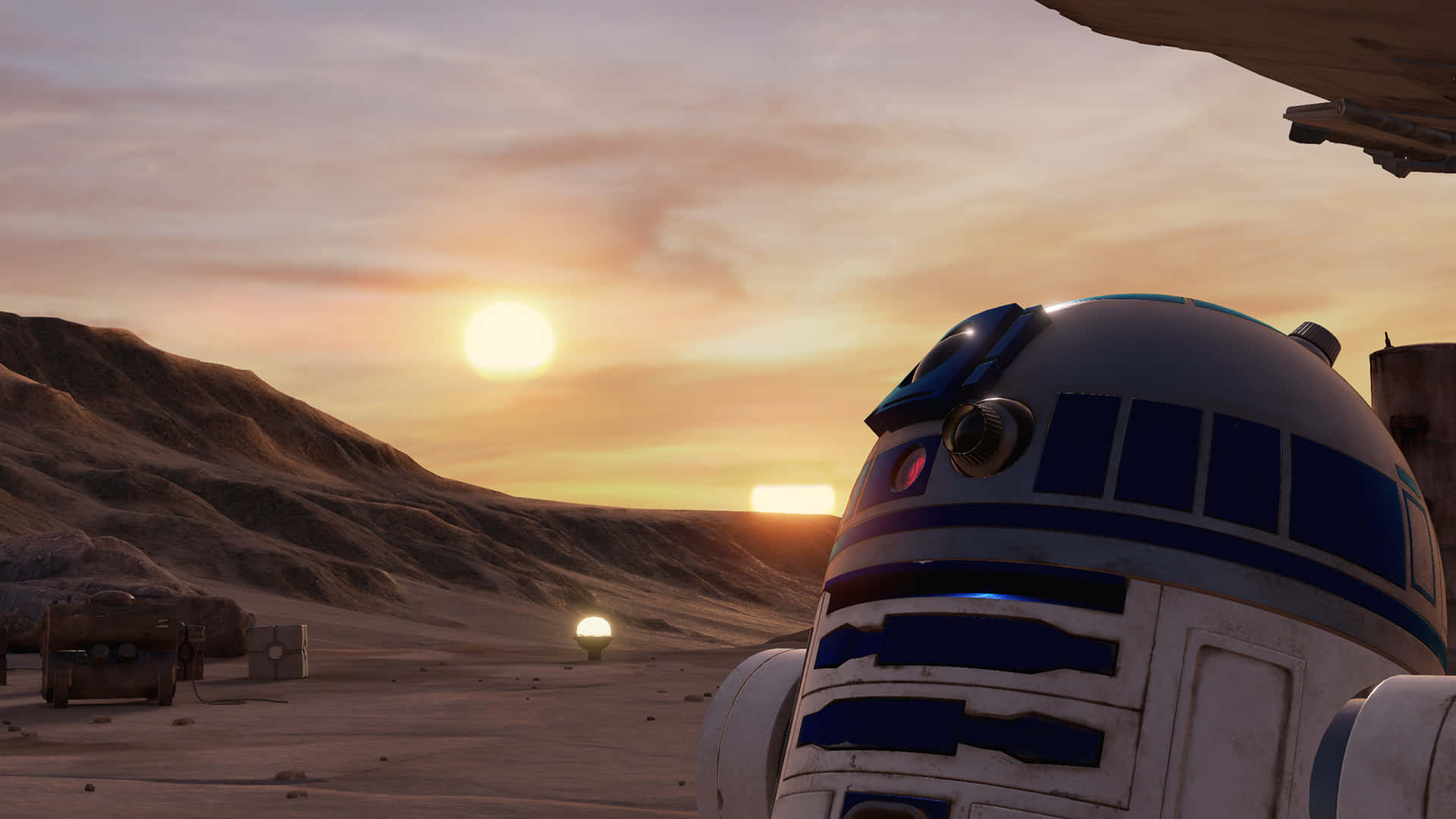 Explore the iconic Tatooine" Wallpaper