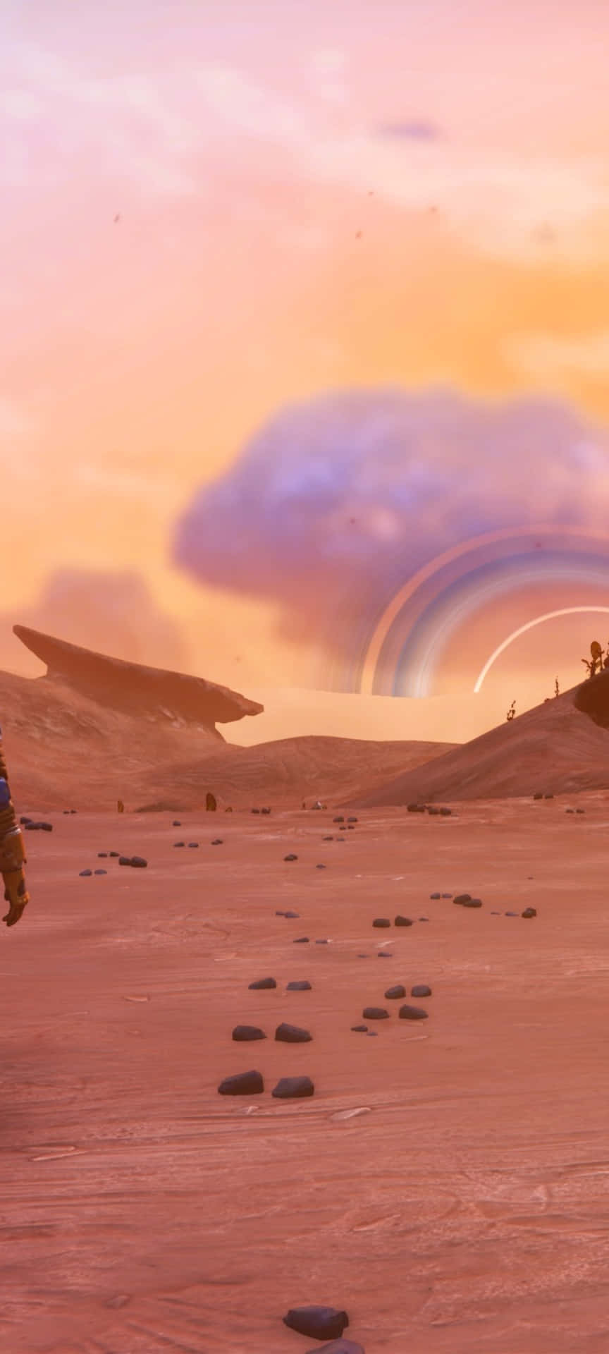 Rainbow In Tatooine Background