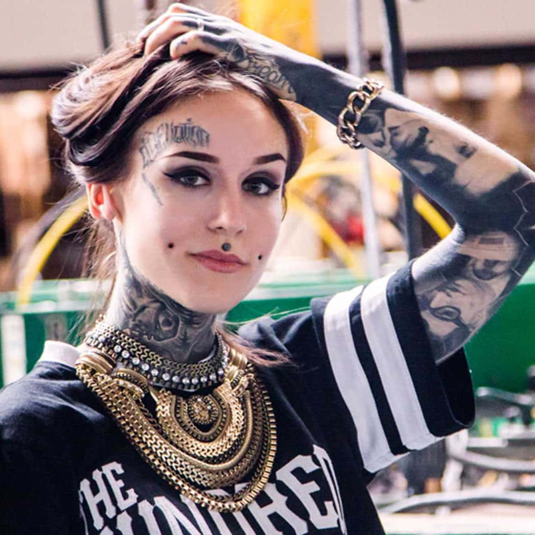 Download She's Inked in Style | Wallpapers.com