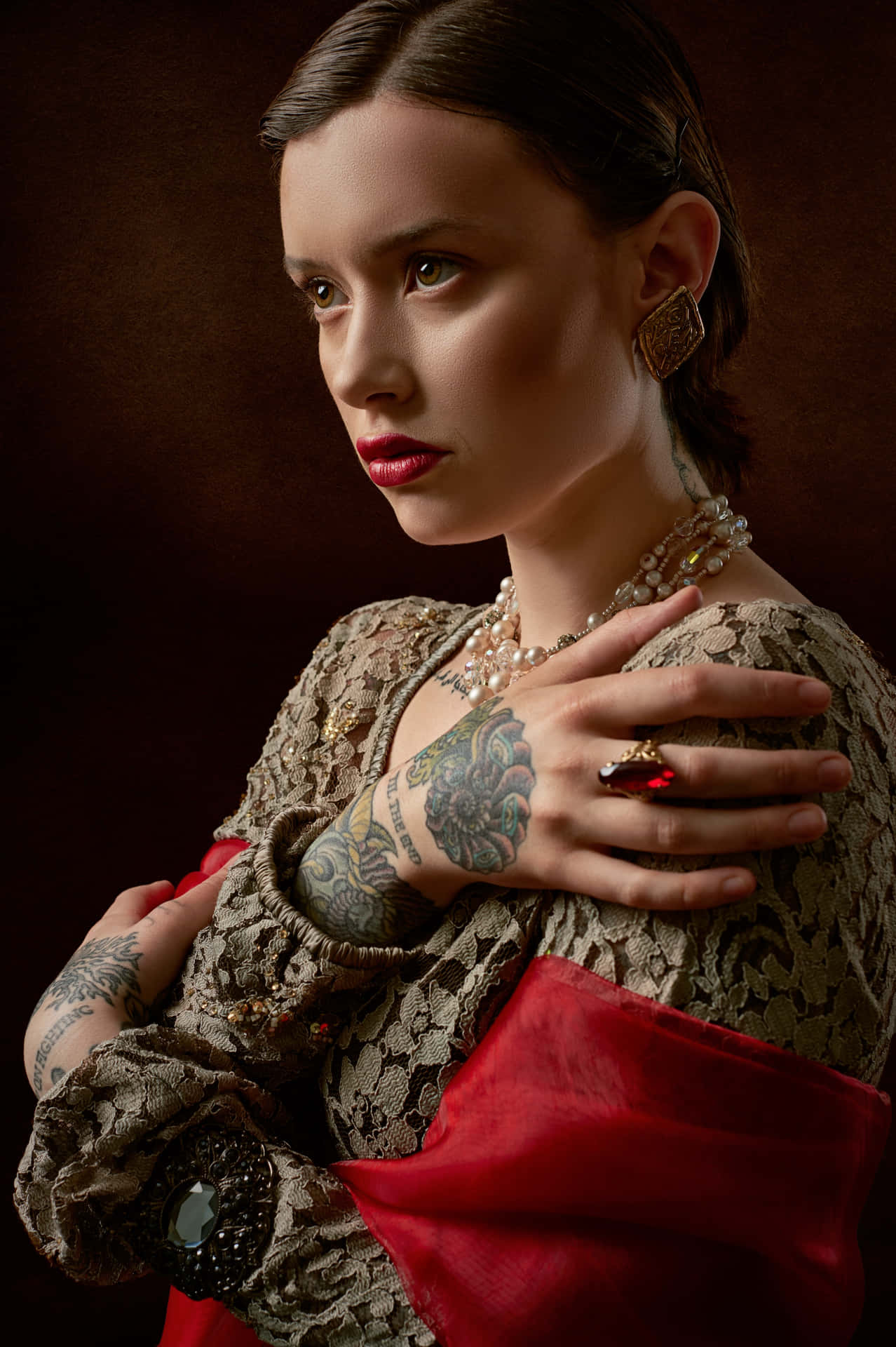 A Woman With Tattoos