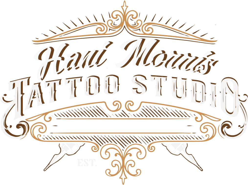 Tattoo Studio Vintage Logo Design PNG