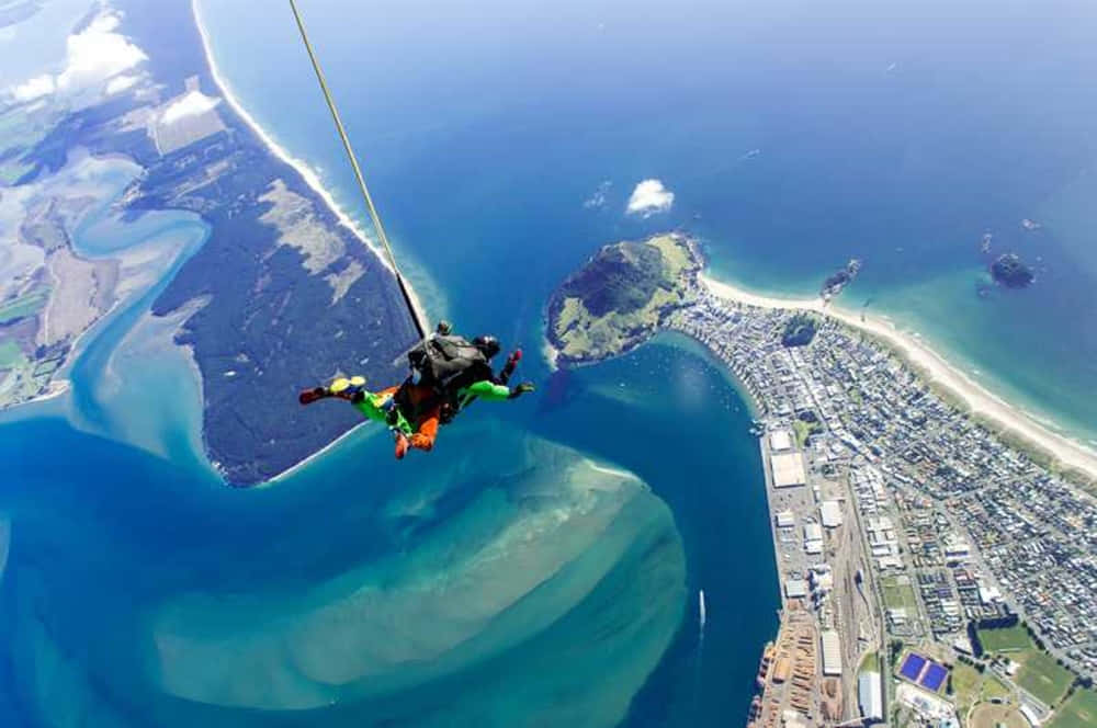 Tauranga Skydiving Experience Wallpaper