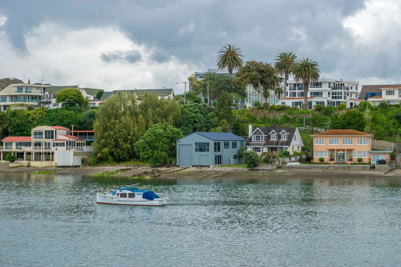 Tauranga Waterfront Homes Wallpaper