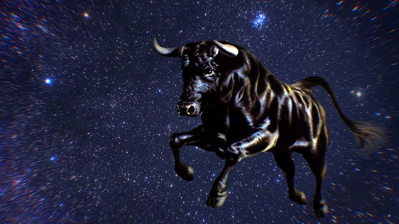 The constellation of Taurus, the bold bull of the night sky