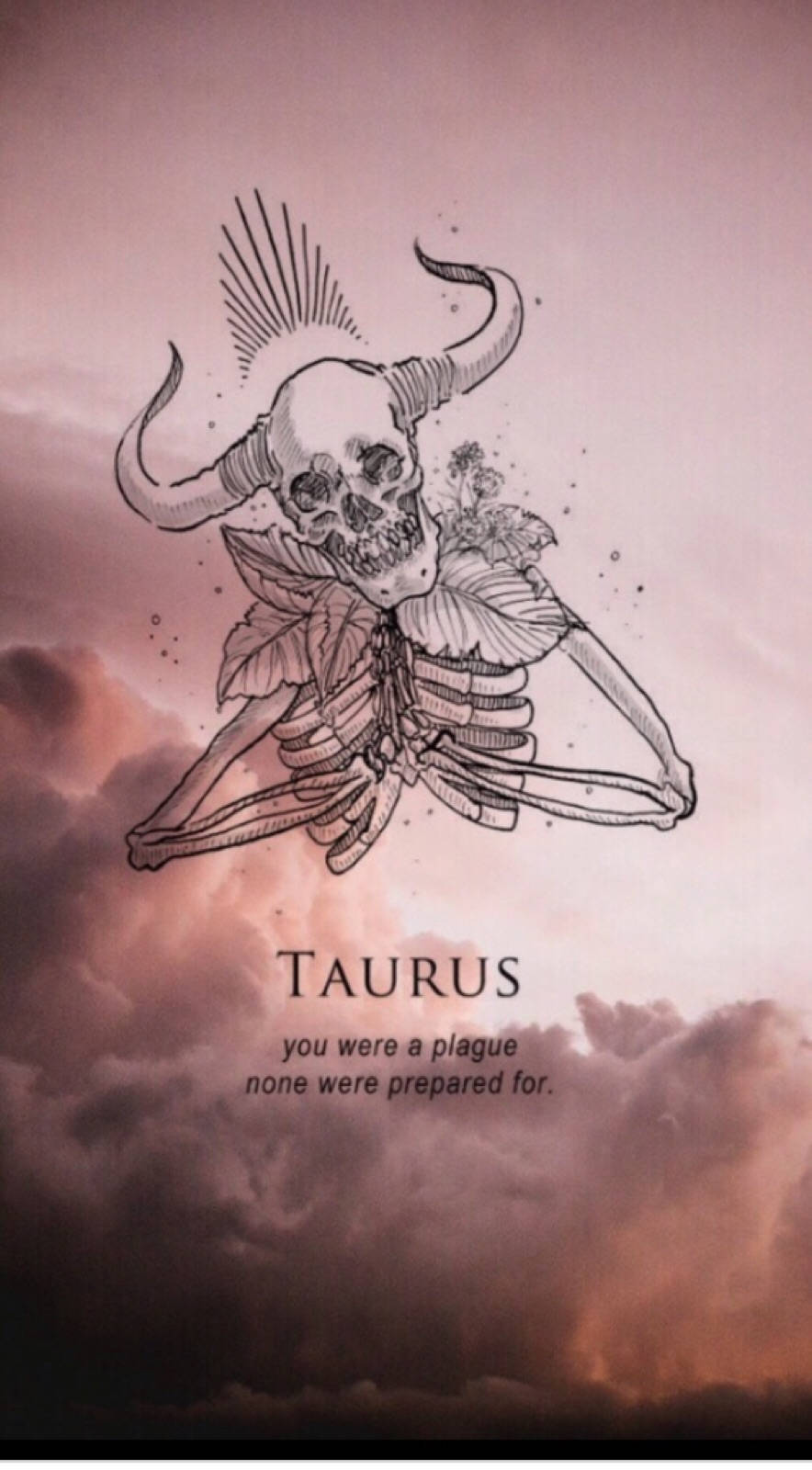 Download Taurus Aesthetic Iphone Lock Screen Theme Wallpaper  Wallpapers com