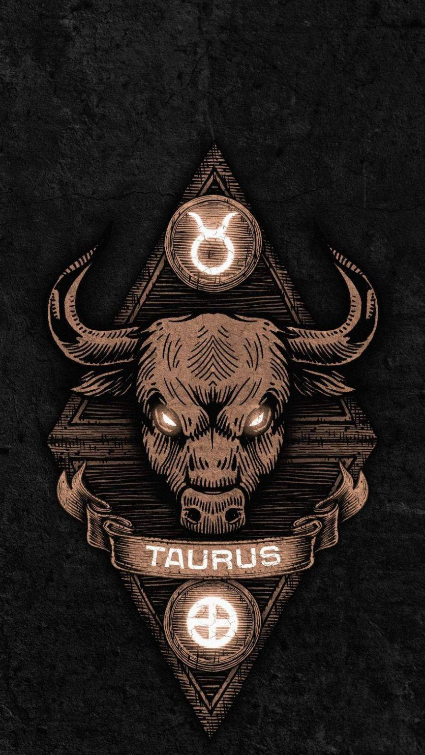 Taurus Aesthetic Computer Desktop Wallpaper