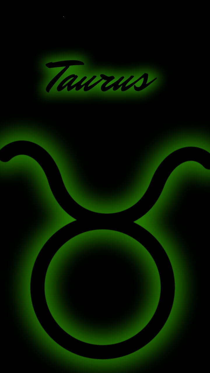 Taurus Green Glowing Wallpaper
