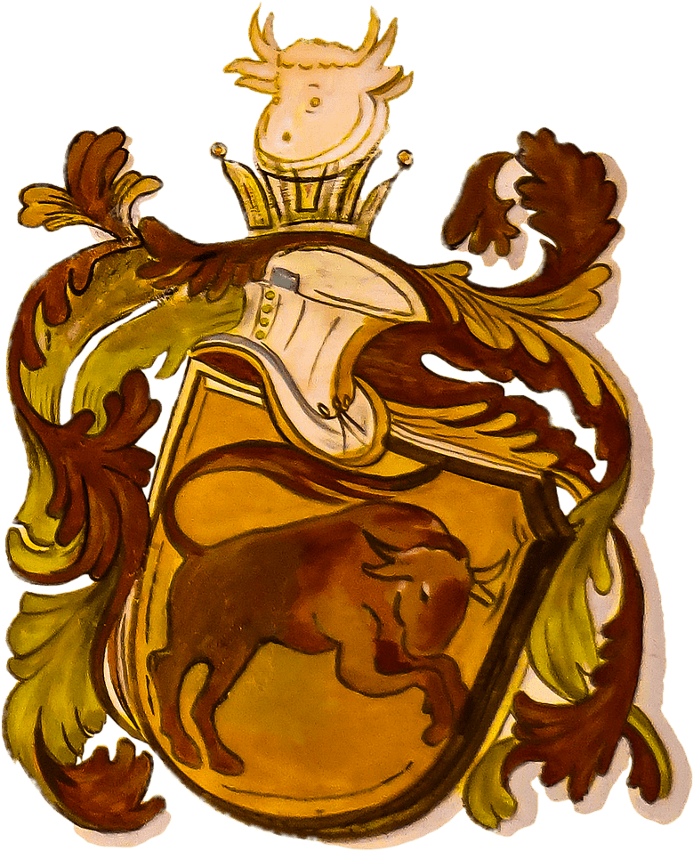 Taurus Heraldic Crest PNG
