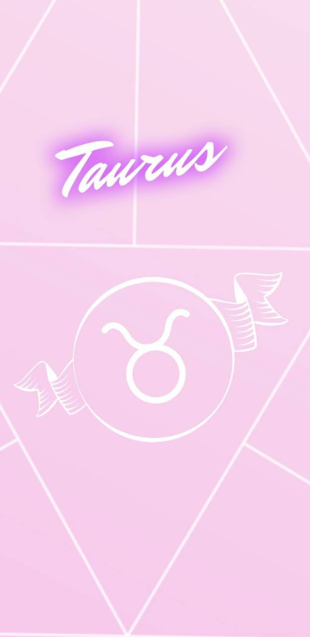 Taurus Pink Background Wallpaper