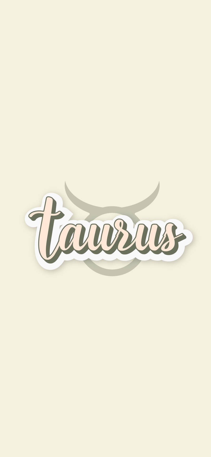 Taurus Skriftsymbol: Wallpaper