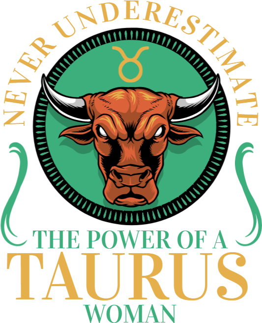 Taurus Woman Power Graphic PNG