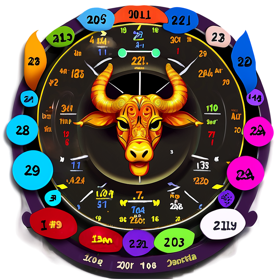 Download Taurus Zodiac Calendar Png 06112024