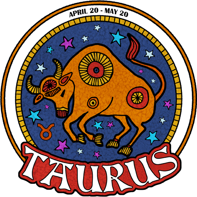 Taurus Zodiac Sign Artwork PNG