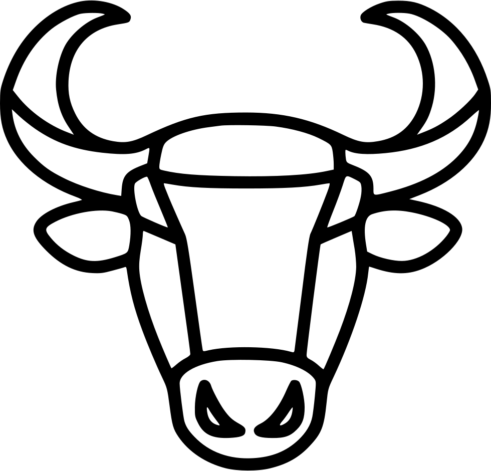 Taurus Zodiac Sign Outline PNG