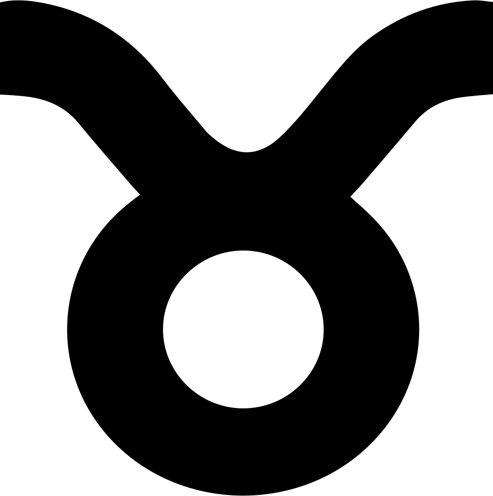 Taurus Zodiac Symbol PNG