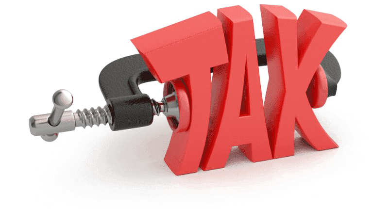 Tax Burden Concept PNG