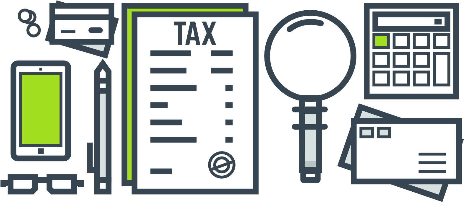 Tax Preparation Checklist Vector PNG