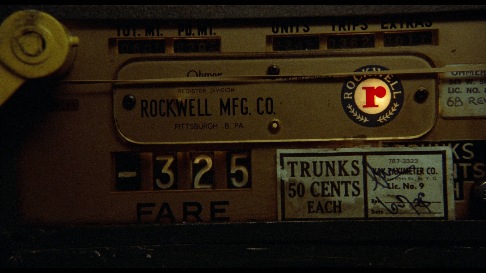 Taxi Driver Cinematic Movie Scene Wallpaper