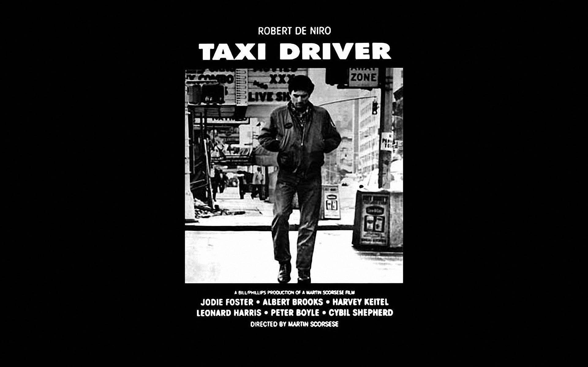 Taxifahrer,regie Von Martin Scorsese Wallpaper