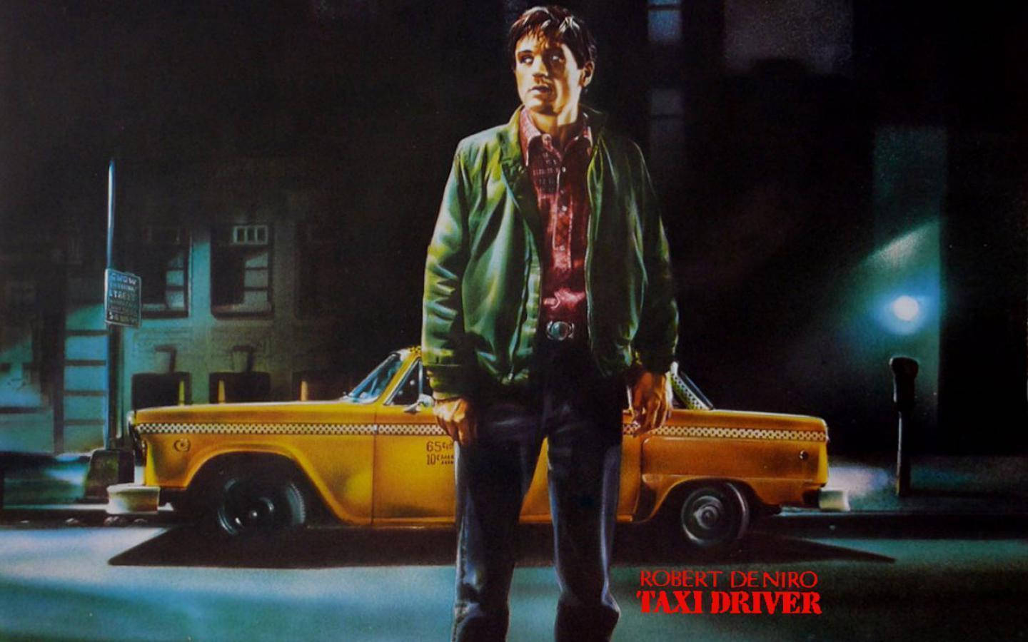Papelde Parede Do Filme Taxi Driver De Hollywood. Papel de Parede