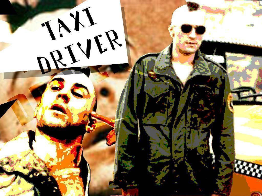 Posterdel Film Taxi Driver Sfondo