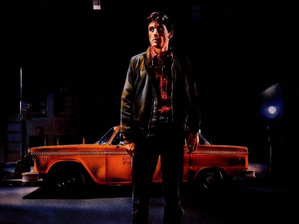 Taxidriver Thriller Movie Scene - Taxi Driver Thrillerfilm Scen Wallpaper