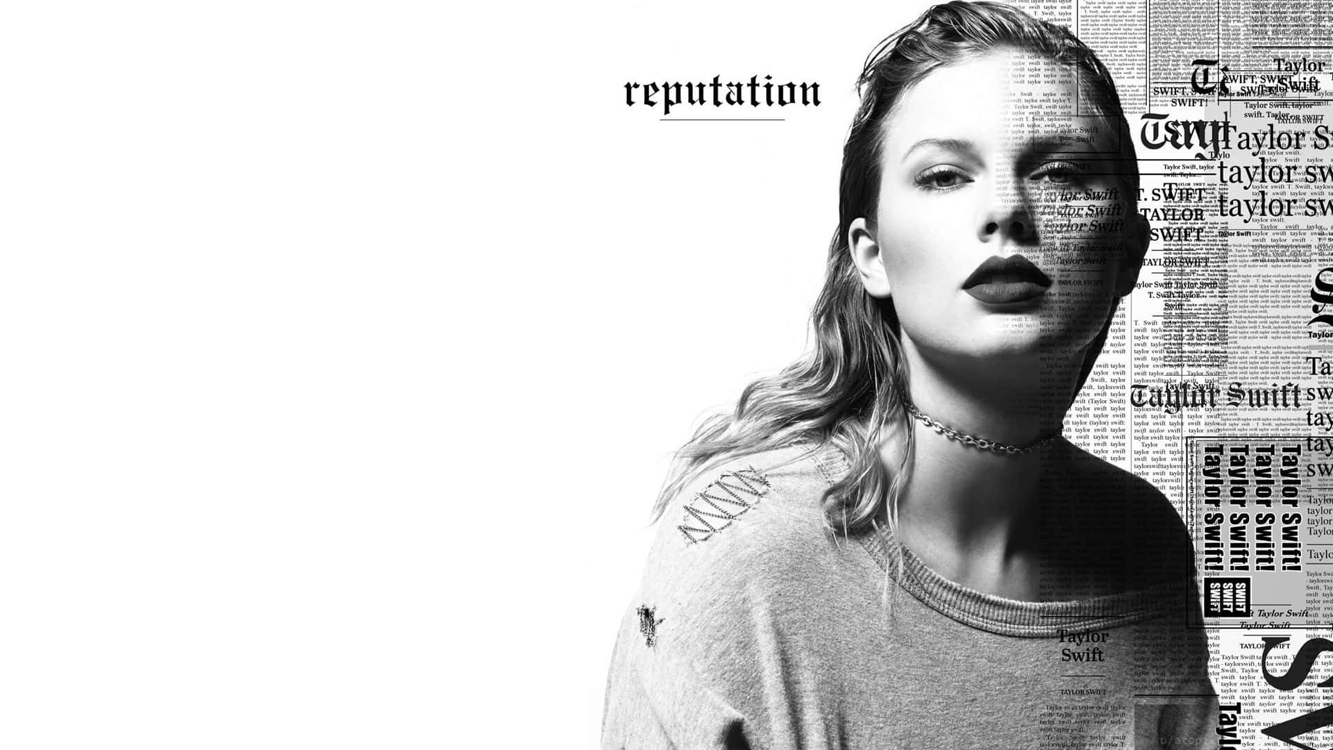 Hintergrunddes Taylor Swift Reputation Album Covers