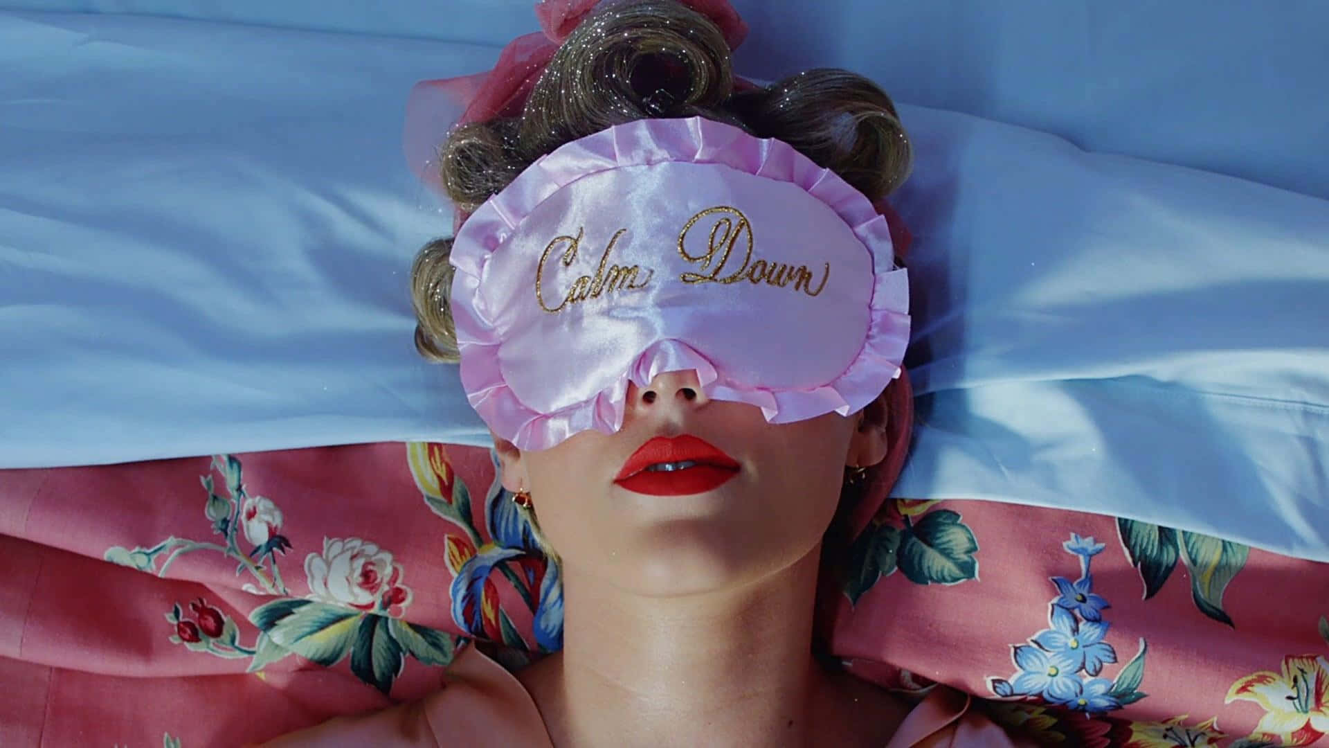 Taylor Swift Calm Down Eye Mask Wallpaper