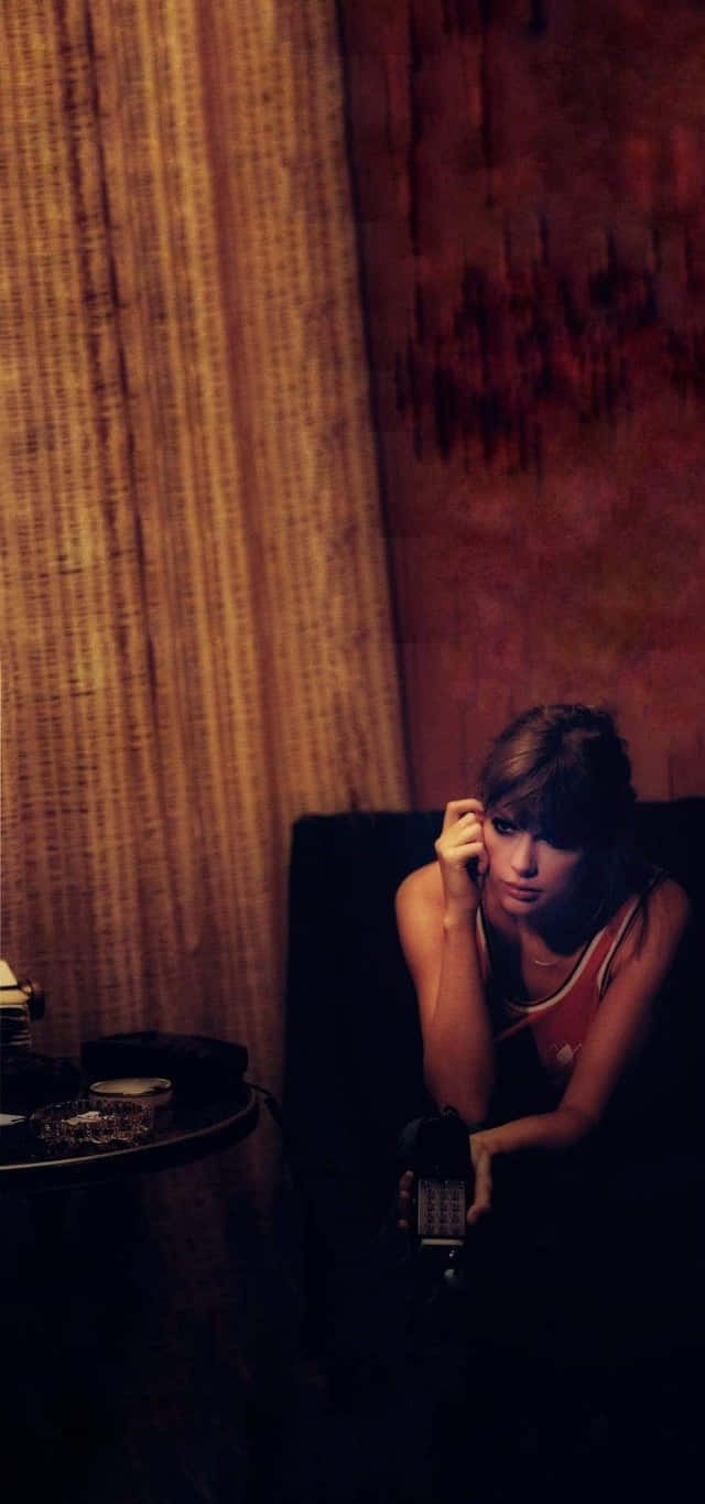 Taylor Swift Dramatic Photoshoot Background