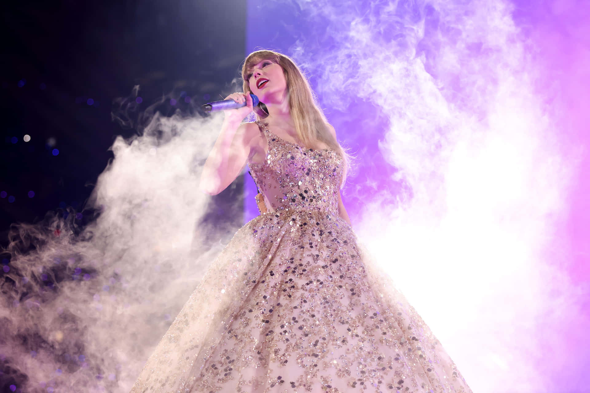 Taylor Swift Eras Tour Forestilling Bakgrunnsbildet