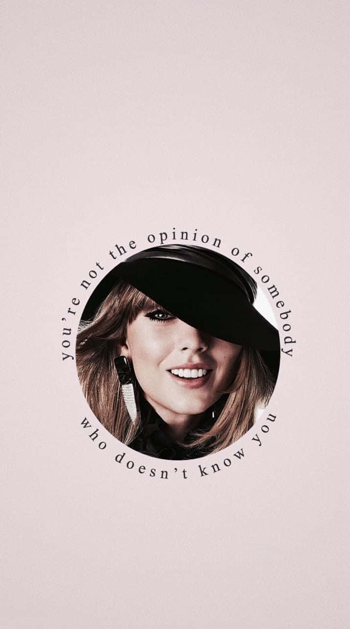 Ryst billedet med Taylor Swift iPhone-tapet Wallpaper