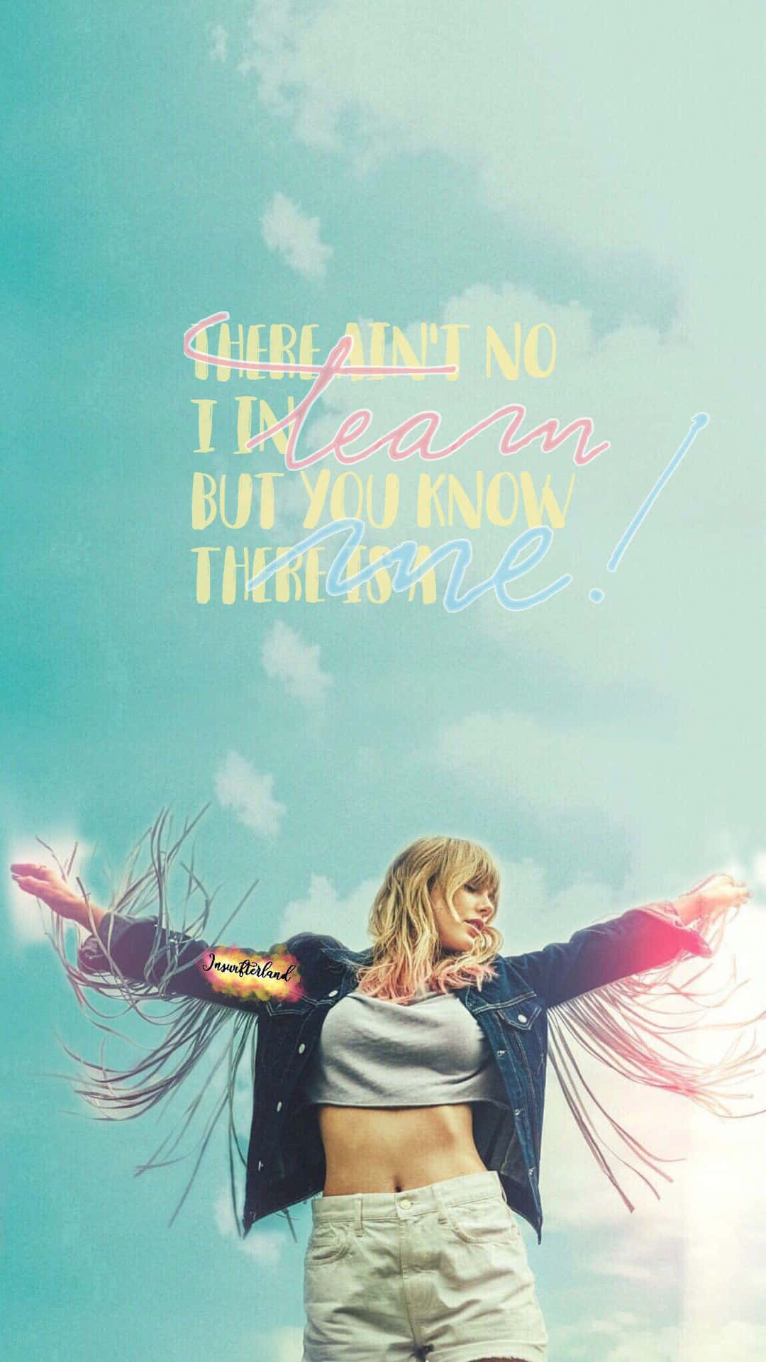 Taylor Swift Lover Inspired Image Wallpaper