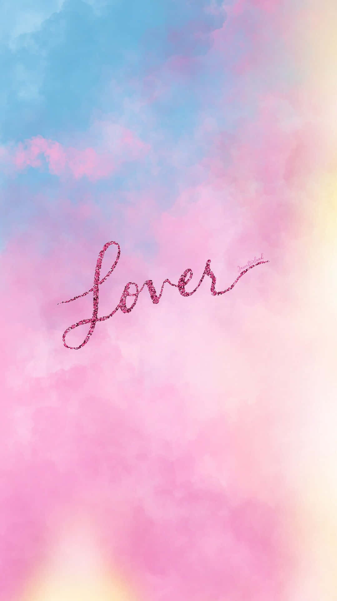 Taylor Swift Lover Pink Aesthetic Wallpaper