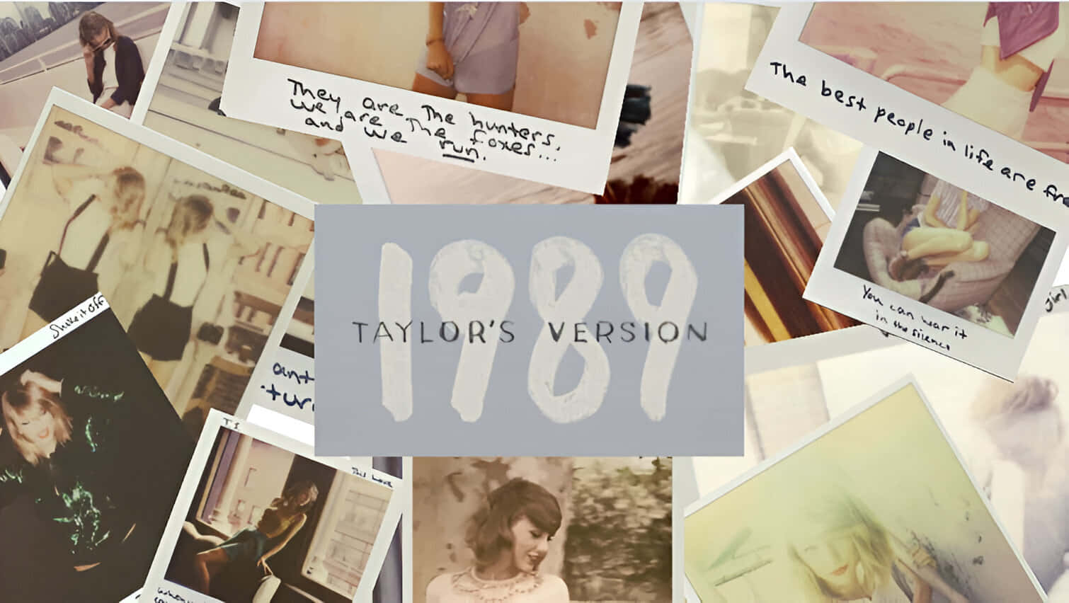 Taylor1989 Album Collage Wallpaper