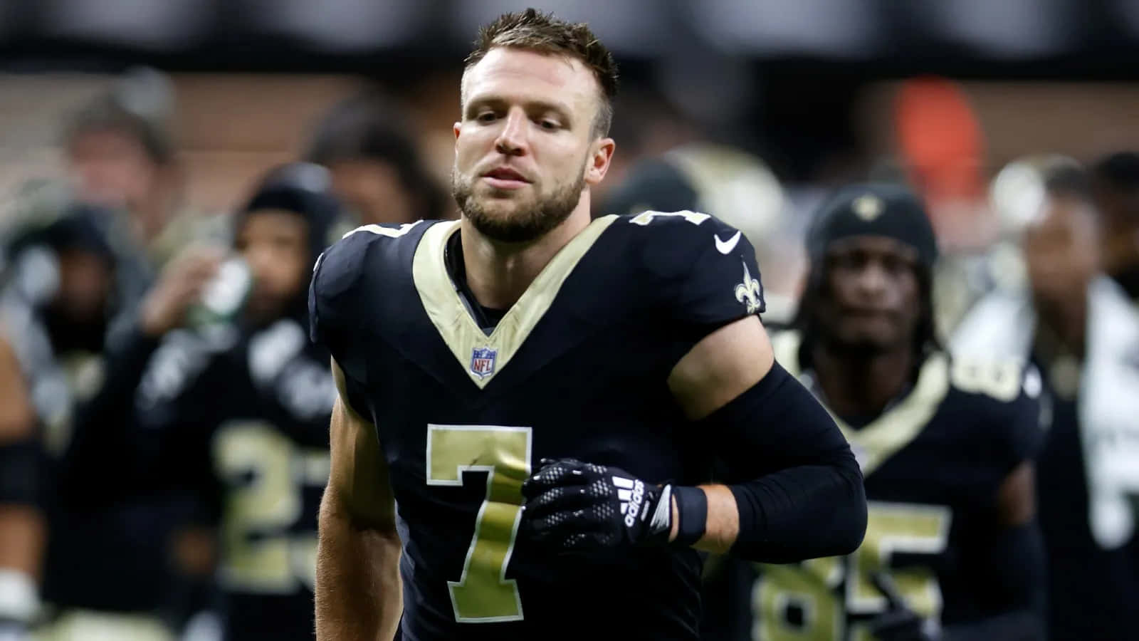 Taysom Hill New Orleans Saints Game Day Wallpaper