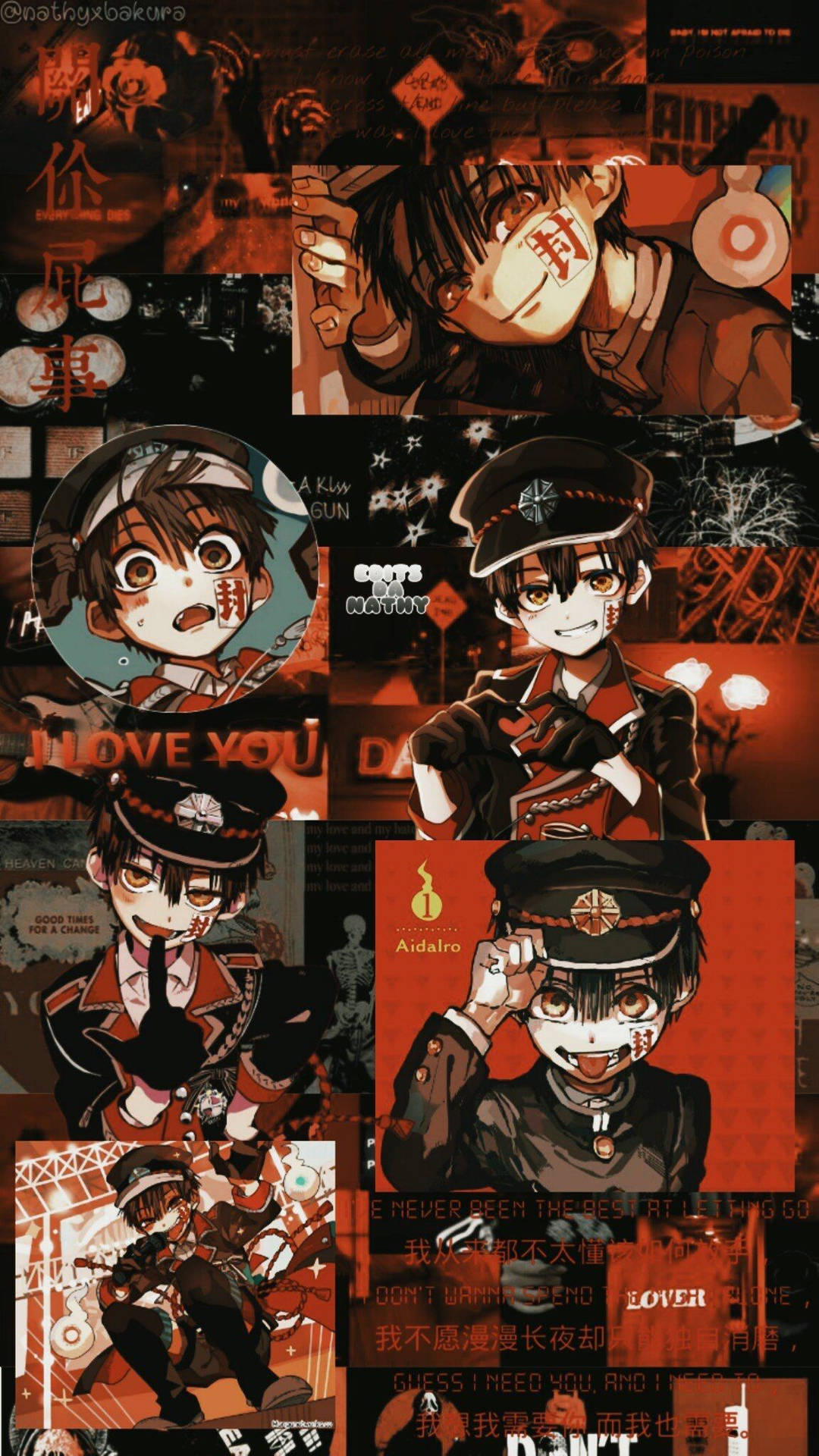 Tbhk Hanako Collage Wallpaper